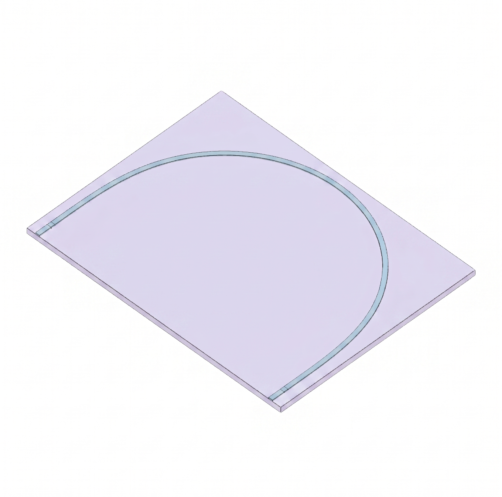 Low-loss waveguide bend