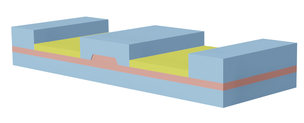 Photonics-integrated terahertz transmission lines