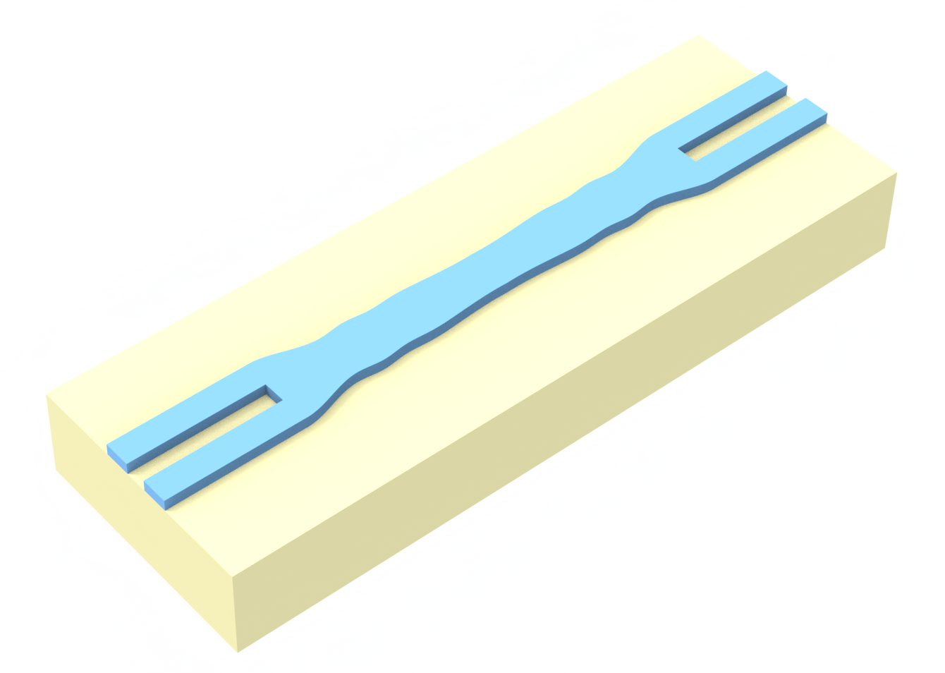 Inverse design of a 3D 2x2 MMI using Tidy3D