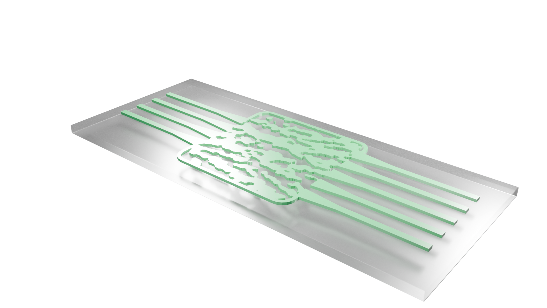 Surrogate-guided inverse design of a photonic classifier