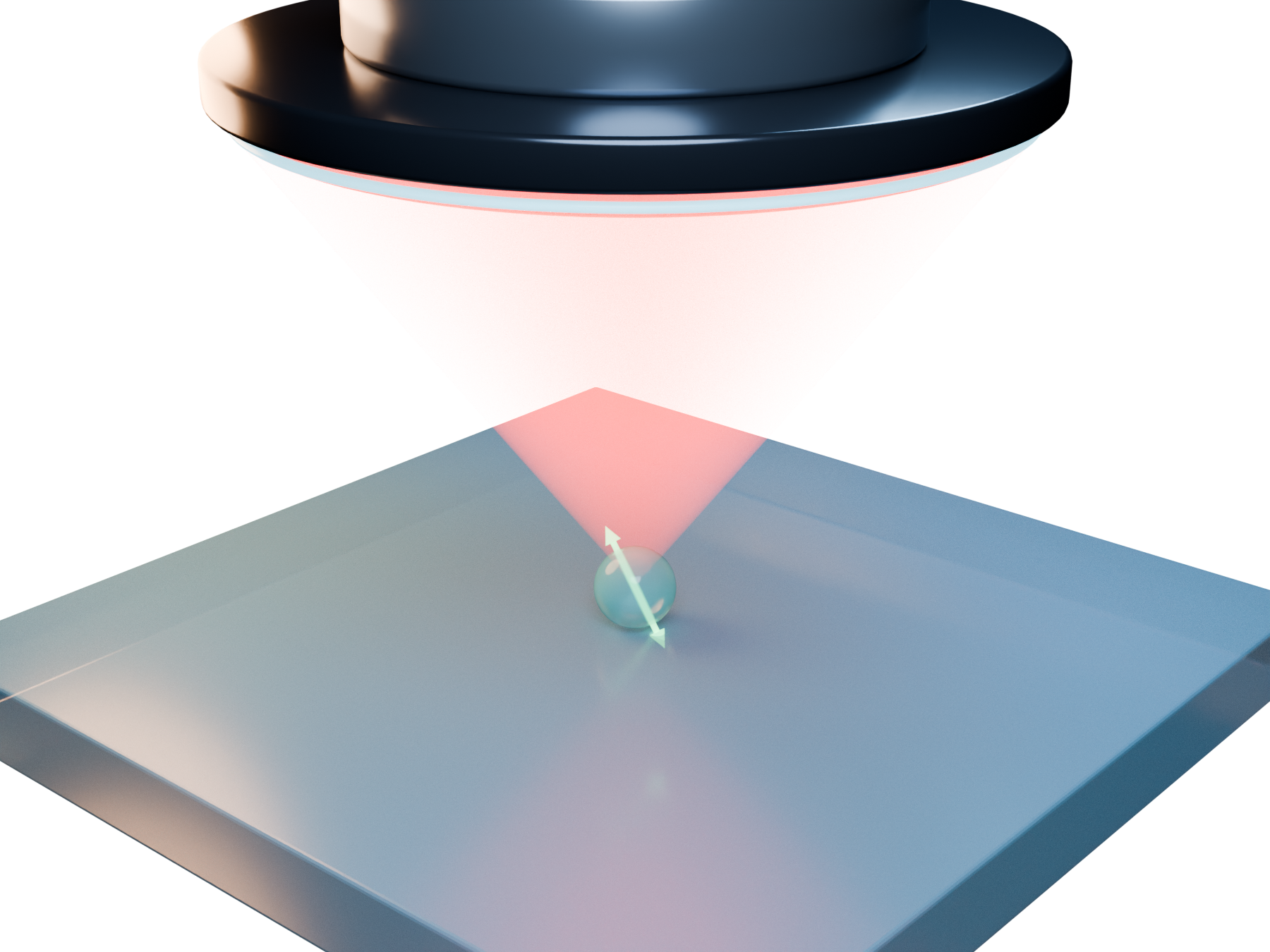 NV photoluminescence collection efficiency by microscope