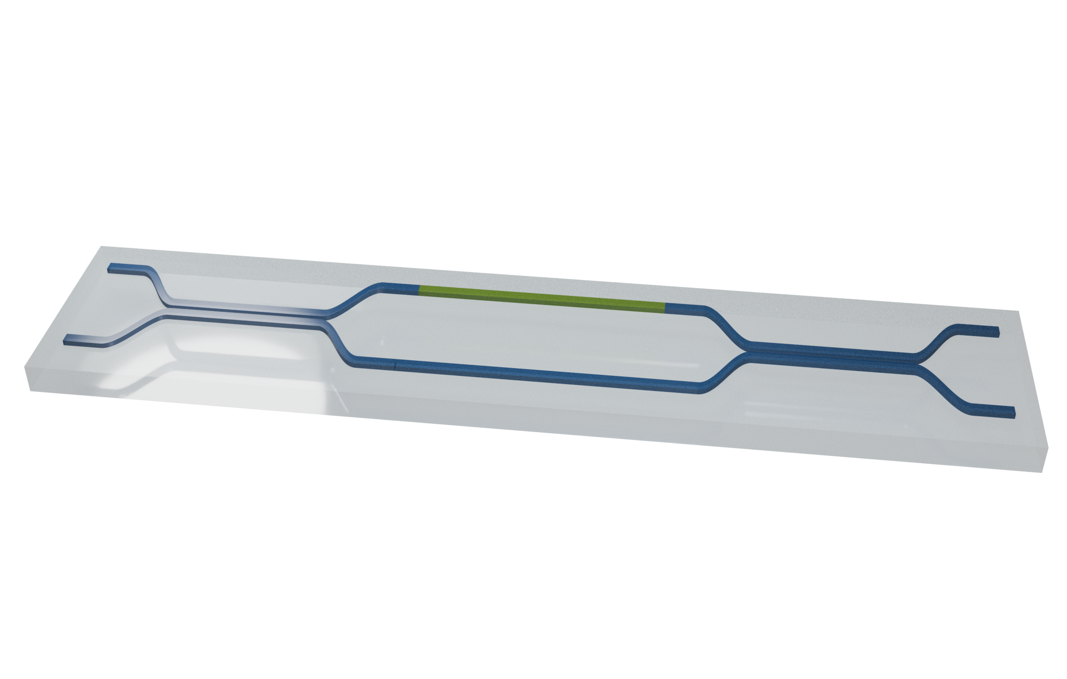 Tunable Mach-Zehnder interferometer based on directional couplers